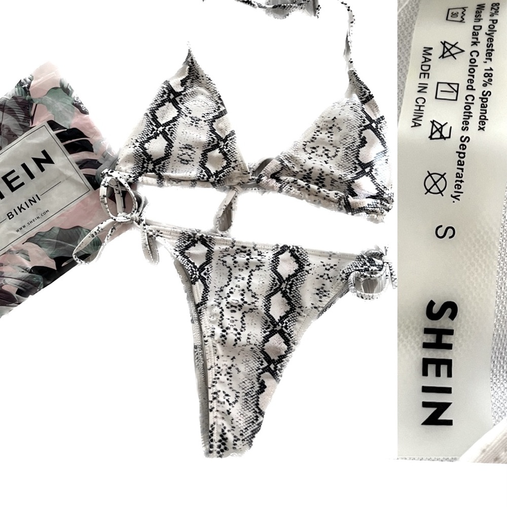 COPY - SHEIN swim set🖤🤍